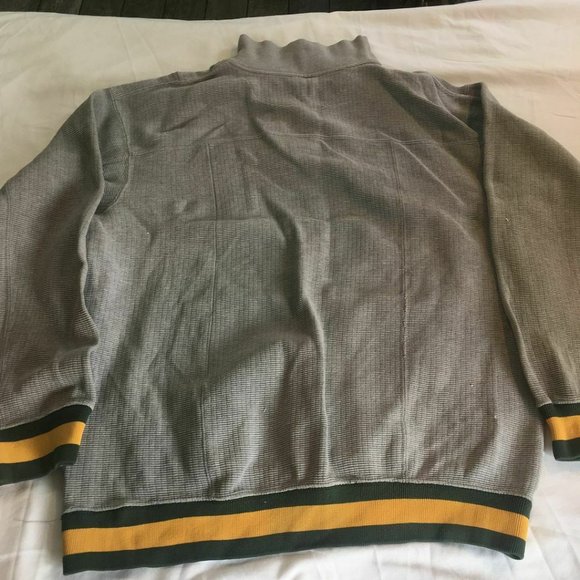 #25 Ecko Unltd heavy pullover embroidered medium KNITTED KNIT OAKLAND A'S - Picture 8 of 8